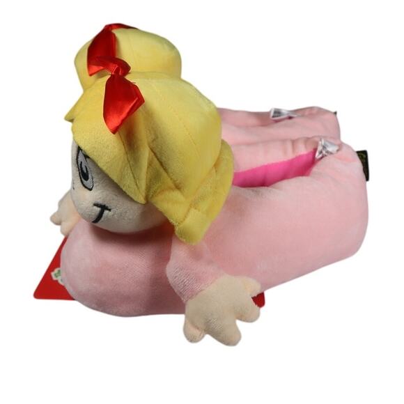 Cindy Lou Who Grinch Pink Slippers Adult L XL - Picture 5 of 6